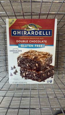 GHIRARDELLI DOUBLE CHOCOLATE GLUTEN FREE BROWNIE