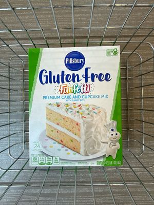 PILLSBURY FUNFETTI GLUTEN FREE CAKE MIX