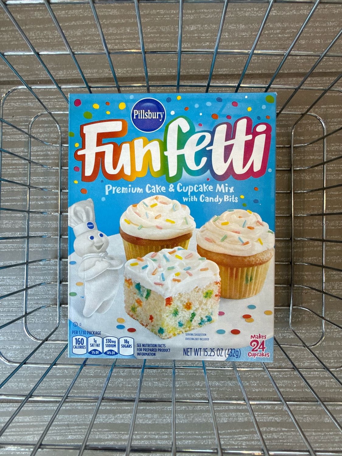 PILLSBURY FUNFETTI CAKE MIX