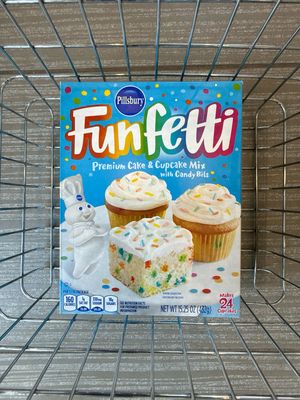 PILLSBURY FUNFETTI CAKE MIX