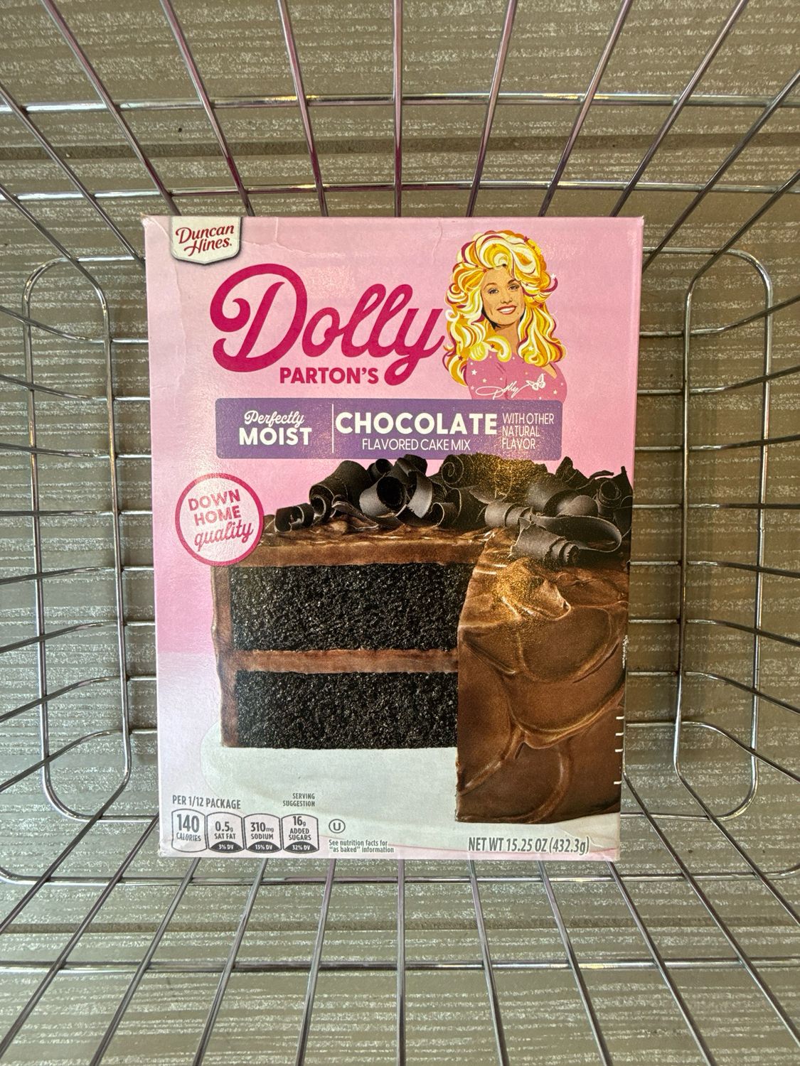 DOLLY PARTON FAVORITE CHOCOLATE CAKE MIX