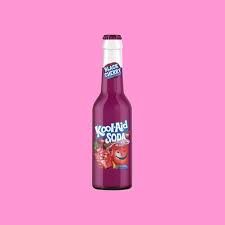 KOOL  AID BLACK CHERRY SODA GLASS BOTTLE