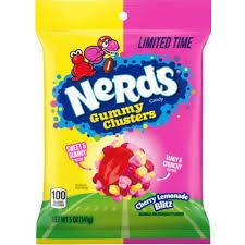NERDS GUMMY CLUSTERS CHERRY LEMONADE BLITZ