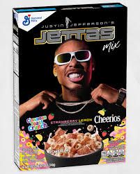 JUSTIN JEFFERSONS JETTAS MIX CEREAL