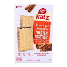 KATZ BROWN SUGAR CINNAMON TOASTER PASTRIES (GLUTEN FREE)