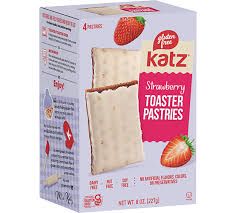 KATZ STRAWBERRY TOASTER PASTRIES (GLUTEN FREE)