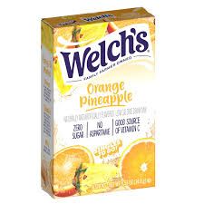 WELCHS ORANGE PINEAPPLE SINGLES TO GO