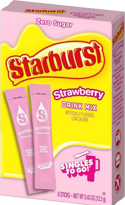STARBURST SINGLES TO GO STRAWBERRY ALL PINK CDN