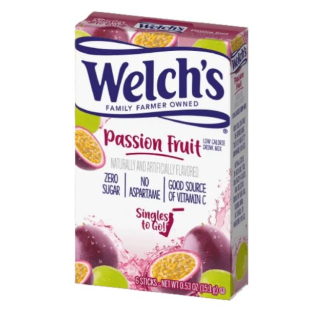 WELCHS PASSIONFRUIT SINGLES TO GO