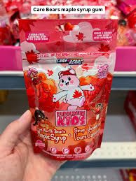BUBBLEGUM KIDS SUGAR FREE TRUE NORTH BEARS MAPLE SYRUP (CARE BEARS)