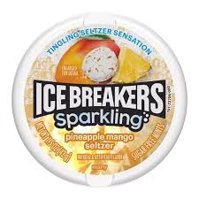 ICE BREAKERS SPARKLING PINEAPPLE MANGO SELTZER
