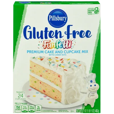 Preorder PILLSBURY FUNFETTI GLUTEN FREE CAKE MIX