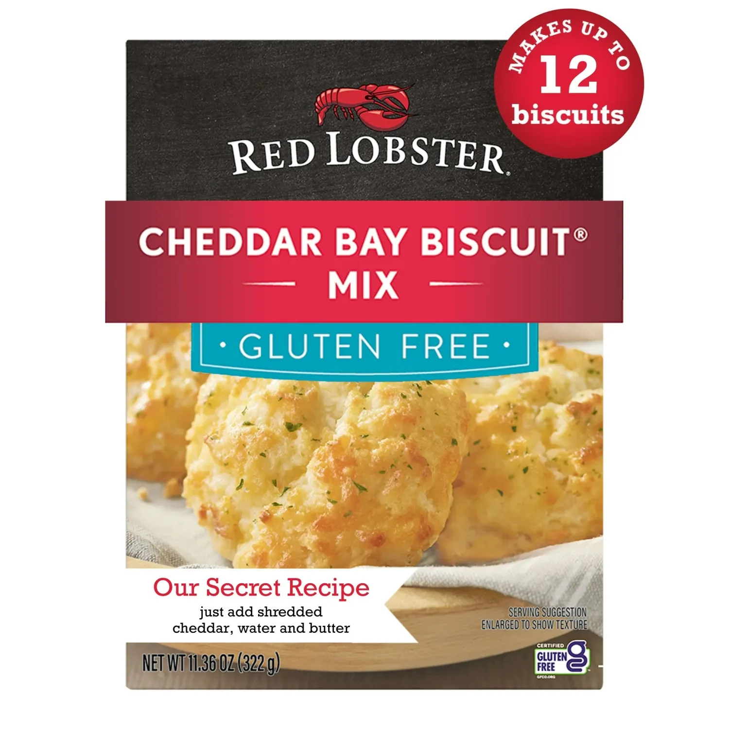 Preorder RED LOBSTER CHEDDAR BAY BISCUIT MIX GLUTEN FREE
