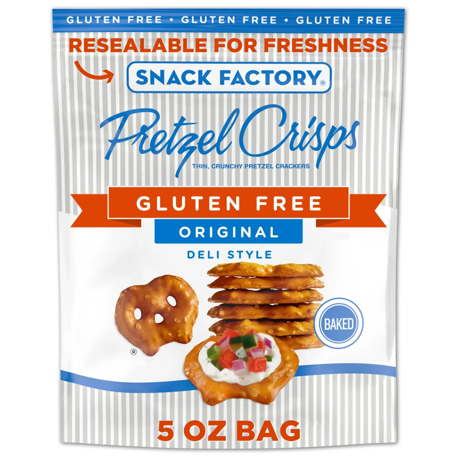 Preorder PRETZEL CRISPS ORIGINAL GLUTEN FREE