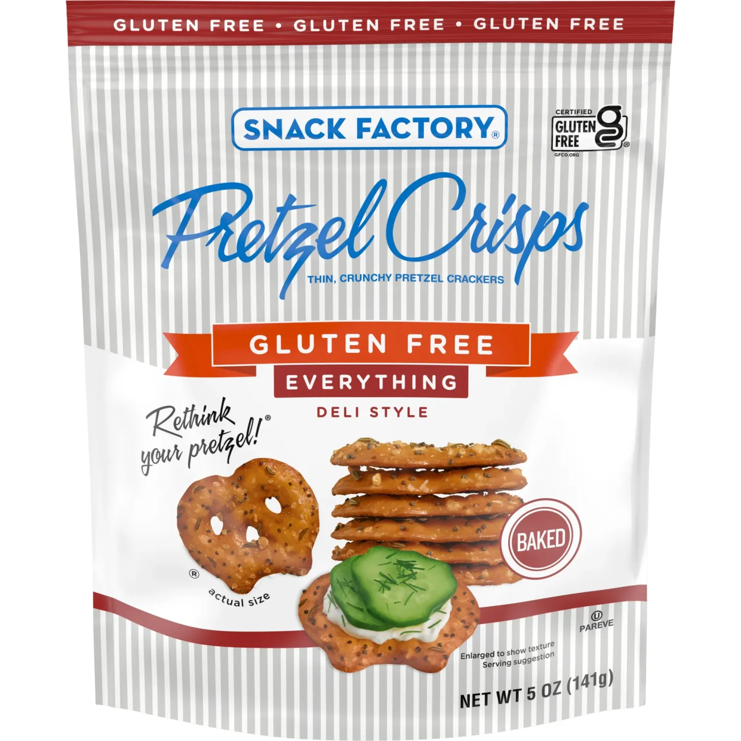 Preorder PRETZEL CRISPS EVERYTHING GLUTEN FREE