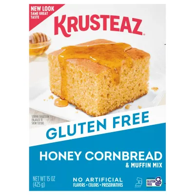 Preorder KRUSTEAZ GLUTEN FREE HONEY CORNBREAD MIX