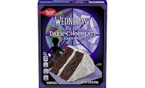 BETTY CROCKER WEDNESDAY SUPER MOIST DARK CHOCOLATE CAKE MIX