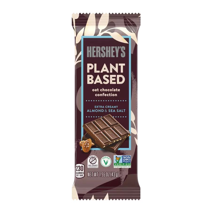 HERSHEY PLANT BASED ALMOND AND SEA SALT