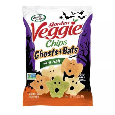 VEGGIE STRAWS GHOSTS AND BATS/ MONSTER VEGGIE CHIPS