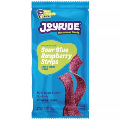 JOYRIDE SOUR BLUE RASPBERRY STRIPS 1.7 OZ