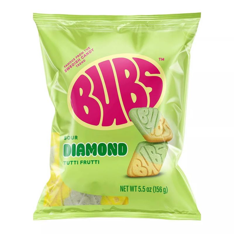 BUBS SWEDISH CANDY TUTTI  FRUTTI 156G