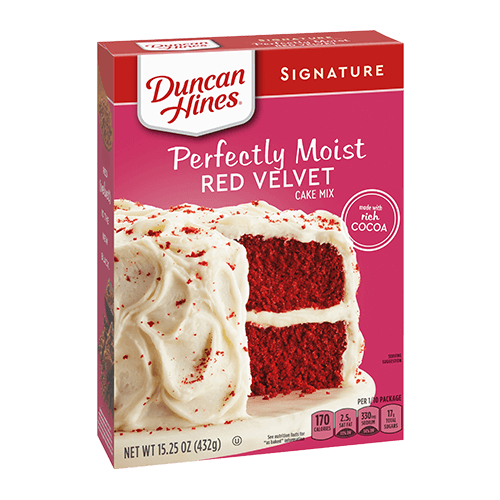 DUNCAN HINES RED VELVET CAKE MIX