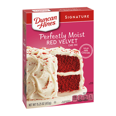 DUNCAN HINES RED VELVET CAKE MIX