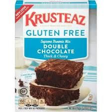 KRUSTEAZ GLUTEN FREE DOUBLE CHOCOLATE BROWNIE MIX