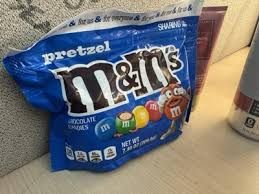 M&amp;M PRETZEL SHARING SIZE
