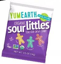 YUMEARTH HALLOWEEN SOUR LITTLES SNACK SIZE