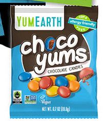 YUMEARTH HALLOWEEN CHOCOLATE CHOCO YUMS SNACK SIZE