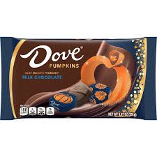 DOVE MILK CHOCOLATE PUMPKINS