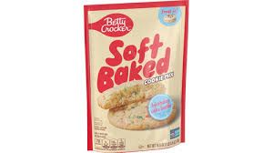 BETTY CROCKER SOFT BAKED COOKIE MIX BIRTHDAY CAKE BATTER