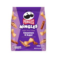 PRINGLES MINGLES CINNAMON AND SUGAR