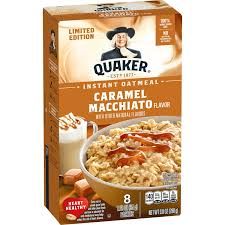 QUAKER CARAMEL MACCHIATO INSTANT OATMEAL