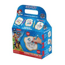 PAW PATROL HOLIDAY COOKIE COLORING KIT