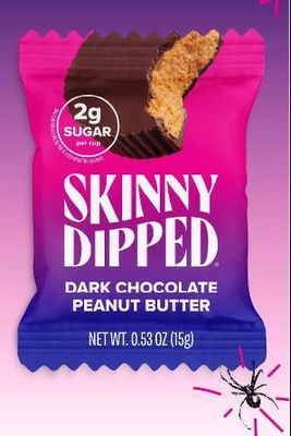 SKINNY DIPPED DARK CHOCOLATE PEANUT BUTTER CUPS