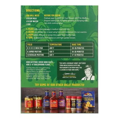 FAMOUS DAVE&#39;S JALAPENO CORN BREAD