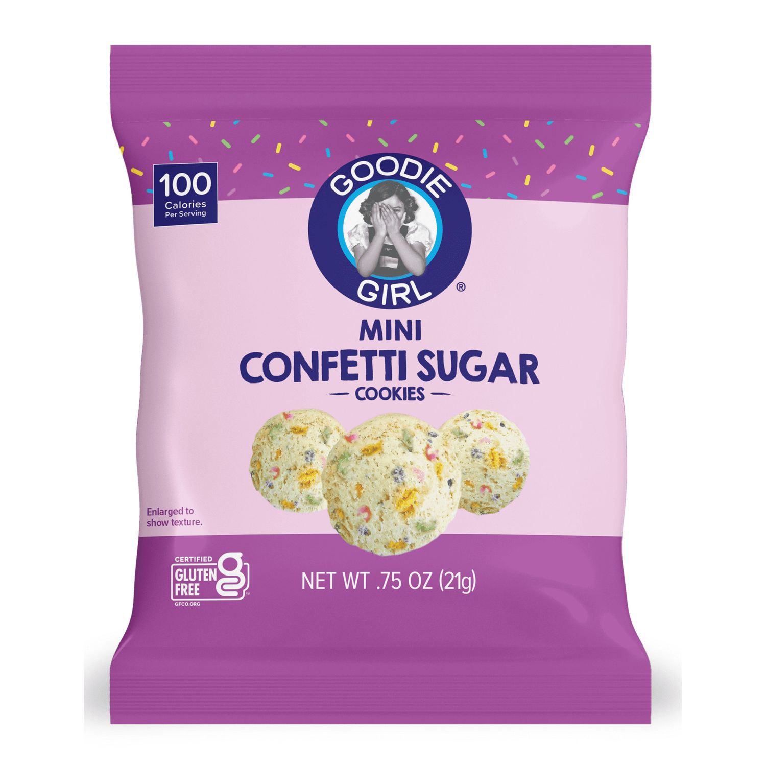 GOODIE GIRL MINI CONFETTI SUGAR COOKIES (GLUTEN FREE)