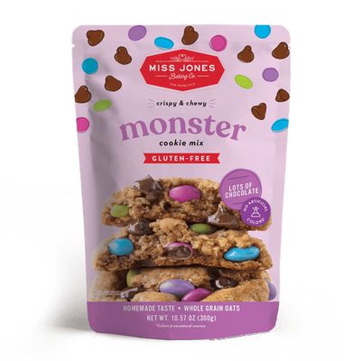 MISS JONES GLUTEN FREE MONSTER COOKIE MIX