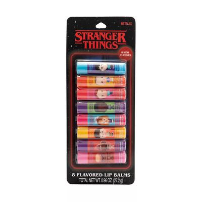 STRANGER THINGS LIP BALM 8 PACK