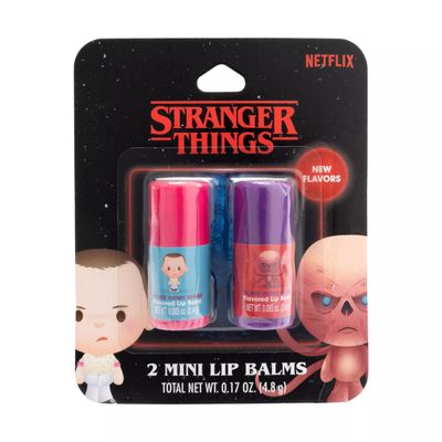 STRANGER THINGS MINI LIP BALM 2 PACK