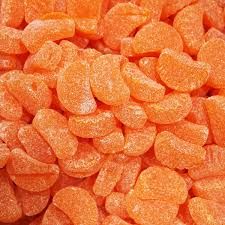BULK ORANGE SLICES CANDY