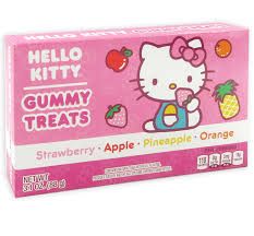 HELLO KITTY FRUIT GUMMI TREATS THEATRE BOX