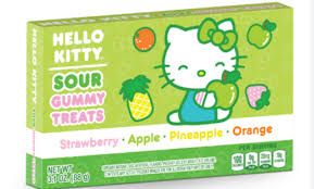 HELLO KITTY SOUR GUMMI TREATS THEATRE BOX