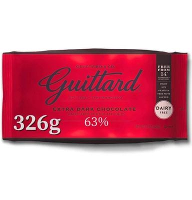 GUITTARD EXTRA DARK CHOCOLATE CHIPS DAIRY FREE AND VEGAN