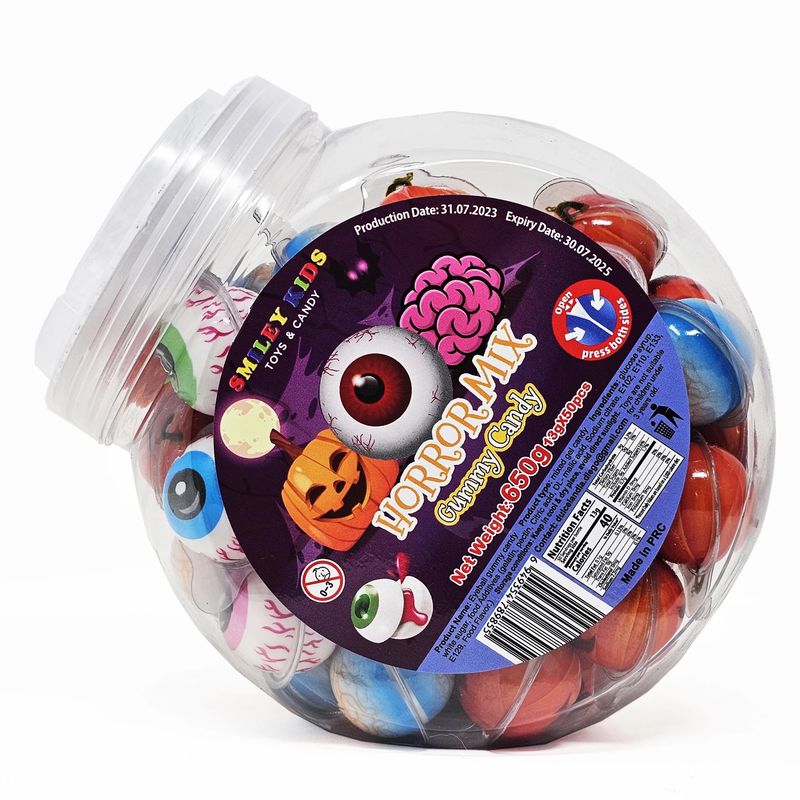 SMILEY KIDS GUMMY CANDY HORROR MIX