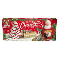 LITTLE DEBBIE CHRISTMAS TREE CAKES