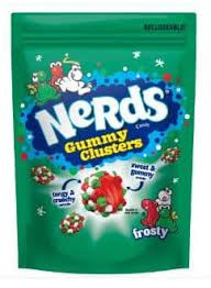 NERDS HOLIDAY FROSTY GUMMY CLUSTER