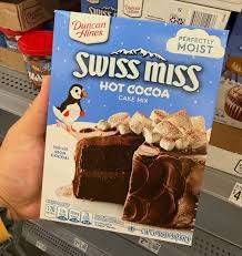 DUNCAN HINES SWISS MISS HOT COCOA CAKE MIX